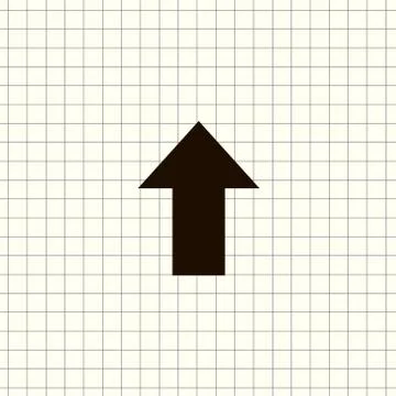 Undo Arrow Icon, Motion icon. Back arrow icon. Arrow button. Stock Illustration