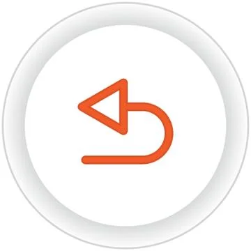 Undo Button Stock Illustration