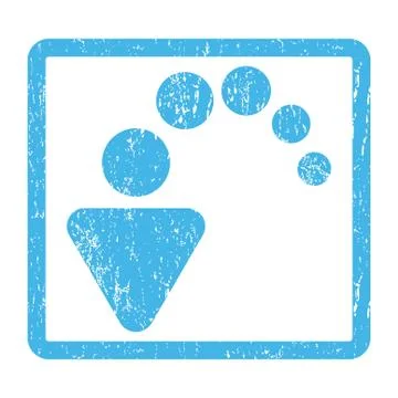 Undo Icon Rubber Stamp Stock Illustration