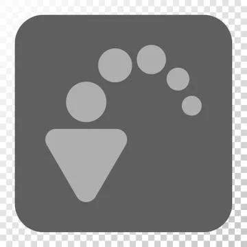 Undo Rounded Square Button Stock Illustration