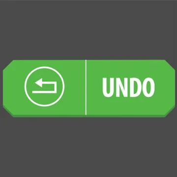 Undo Web Button Stock-Illustration