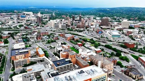 Undulating Hills Flow - St. Josephs Hospital - Syracuse, NY Foto stock