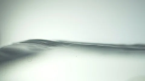 Undulating movement of water side view Stock Footage 105237712