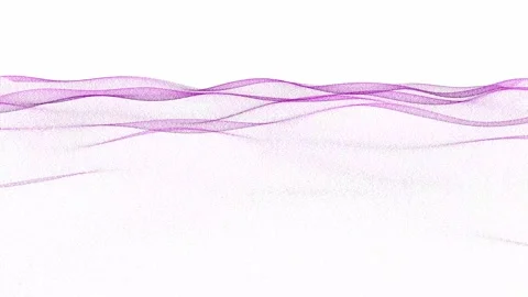 Undulating movements in a red particle network Stock-Footage 236372096