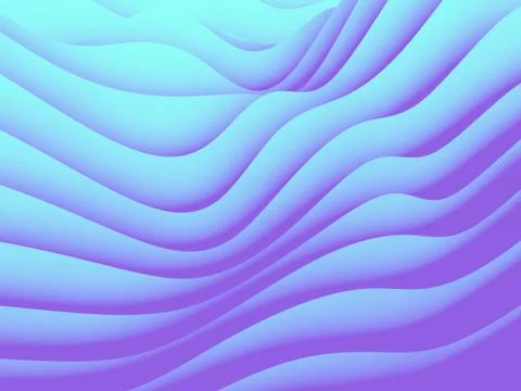 Undulating Wave Design Pattern 스톡 일러스트