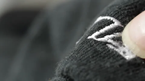 Unembroidered A Stock Footage 25320772