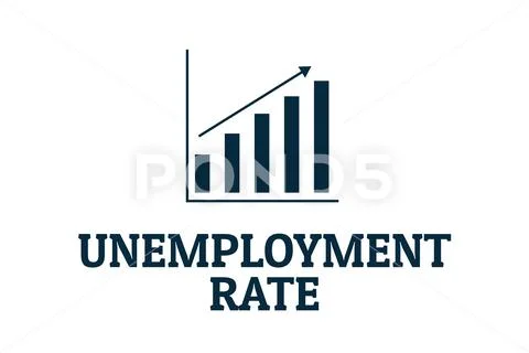 Unemployment concept. Template for background, banner, poster with text Stock Illustration