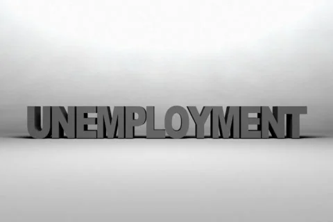 Unemployment Exploding NTSC Stockbeeldmateriaal 696579