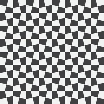 Unequal checks, abstract checkered background. Stock Illustration