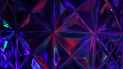 On uneven background multicolored shimmer of light Stock Footage 105941930