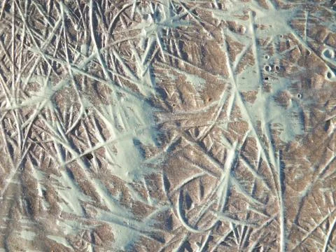 Uneven bronze surface Stock Photos