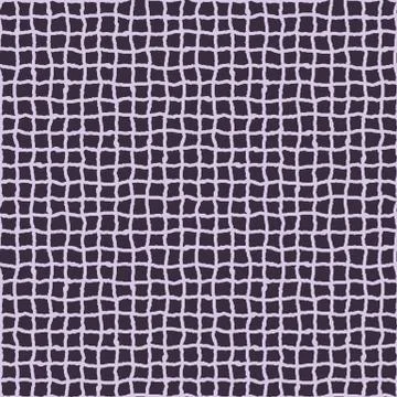 Uneven checkered purple seamless vector pattern Stock Illustration