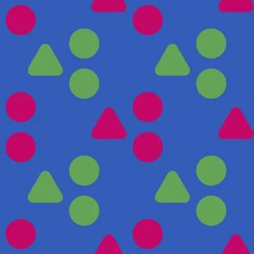 Uneven hills seamless pattern Illustrazione stock