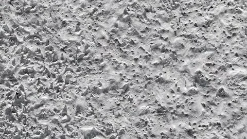 Uneven plastered surface painted with white paint, uniform texture backgrou.. Stock-Footage 256324894