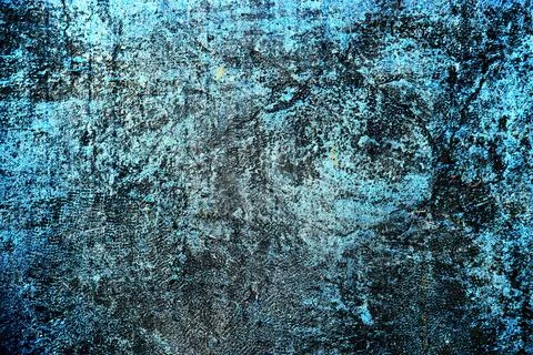 The uneven texture of the rough metal surface.Changed color scheme. Colorful  Stock Photos
