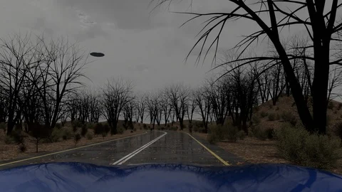 Unexpected UFO Stock Footage 120234265