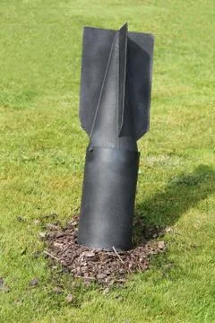 Unexploded Bomb. Stock Photos