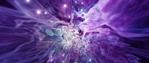 Unexplored cosmic region - seamless loop journey through galaxies Stock Footage 166195256