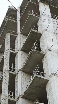 Unfinished building as a metaphor for personal development and ongoing growth Stock Photos