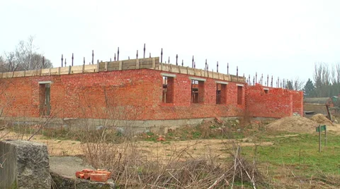 Unfinished Construction 스톡 동영상 38747009