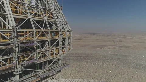 Unfinished High-rise Video stock 218646099