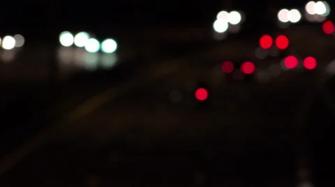 Unfocus night view Video stock 55869689