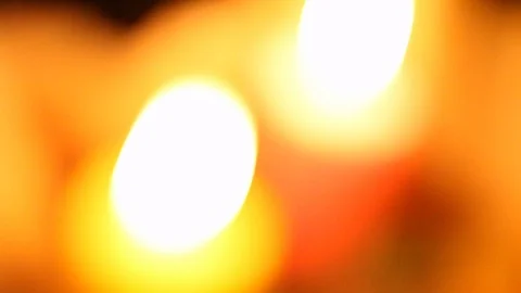 Unfocused Candles Video stock 89886229