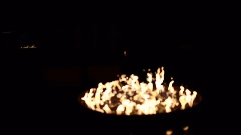 Unfocused Fire Flame hell. Stock Footage 94383700