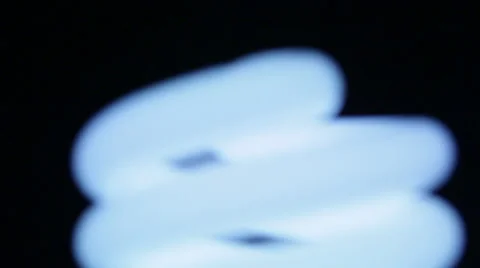 Unfocused White Saving Light Stock Footage 64255034