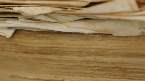 Unfold a book Stock Footage 81159439