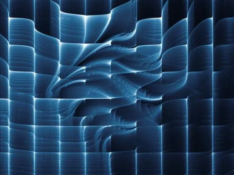 Unfolding of Background Illustrazione stock