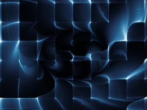 Unfolding of Background Stock Illustration