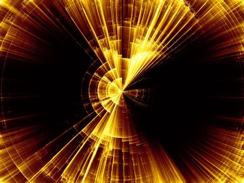 Unfolding of Burst Rotation Stock Illustration