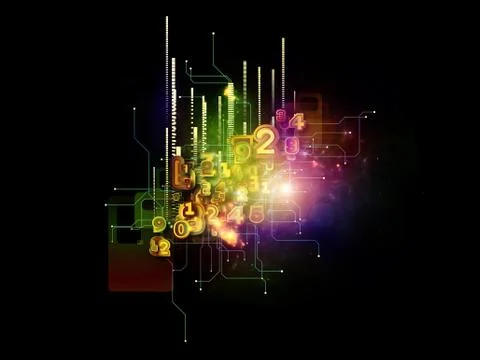 Unfolding of Cloud Technology Ilustração Stock