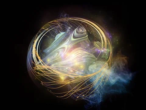 Unfolding of Design Element 스톡 일러스트