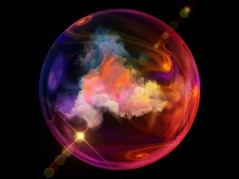 Unfolding of Elements Stockillustratie