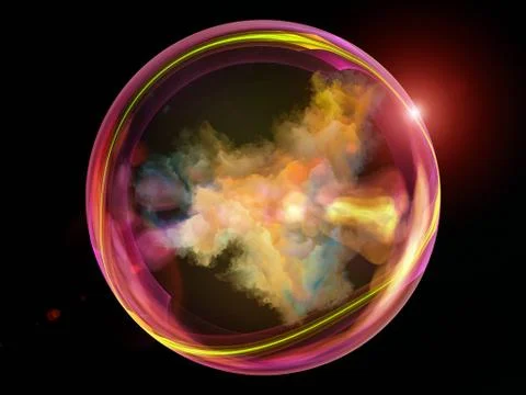 Unfolding of Elements Stock Illustration