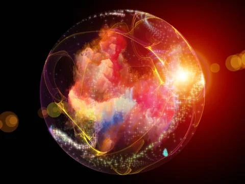 Unfolding of Elements 스톡 일러스트