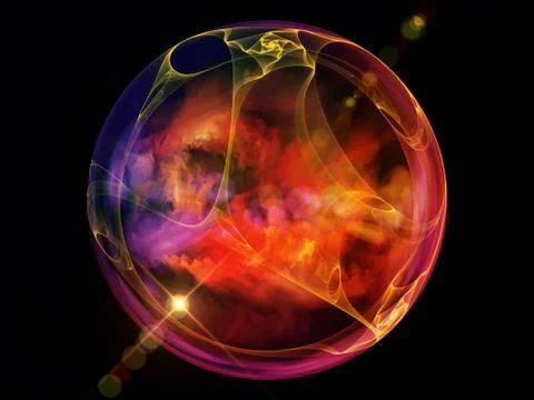 Unfolding of Elements Stockillustratie