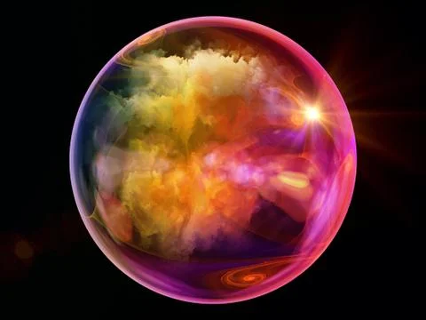 Unfolding of Elements Stockillustratie