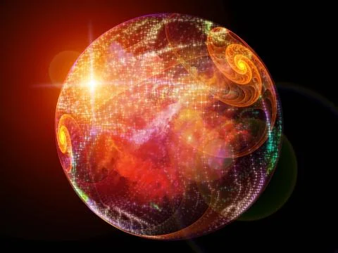 Unfolding of Elements Stockillustratie