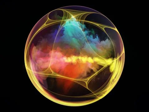 Unfolding of Elements Stock Illustration