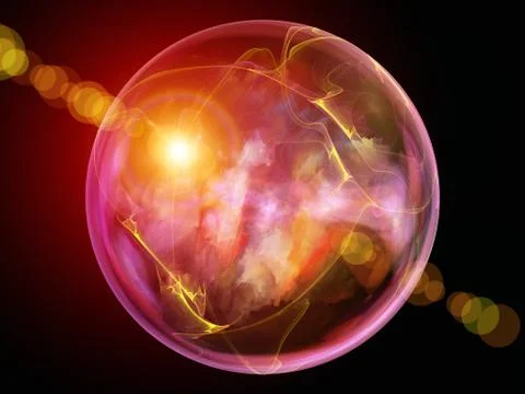 Unfolding of Elements Illustrazione stock