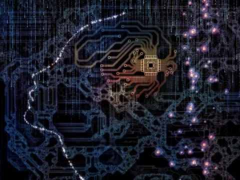 Unfolding of Machine Consciousness 스톡 일러스트