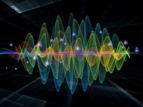 Unfolding of Oscillation 스톡 일러스트
