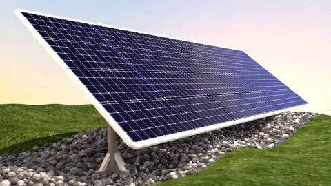 Unfolding Solar Panels Stock Footage 102860872