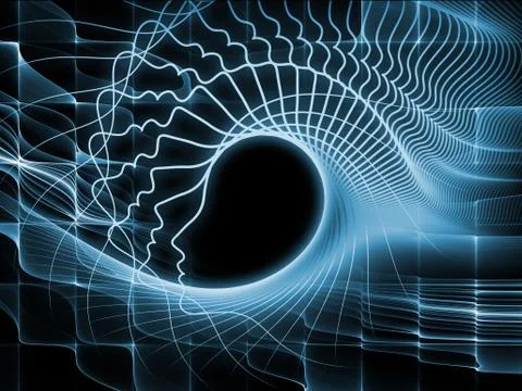 Unfolding of Soul Geometry Stock Illustration
