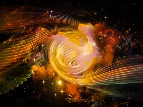Unfolding of Vortex イラスト素材
