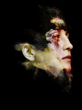 Unfolding of Your Shadow Stock Illustration