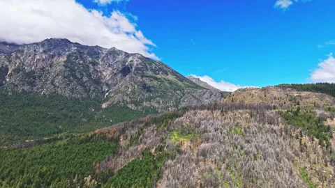 An unforgettable trip to the mountains. Video stock 299618829